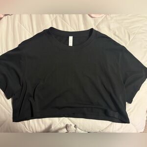 LULULEMON Black Crop top